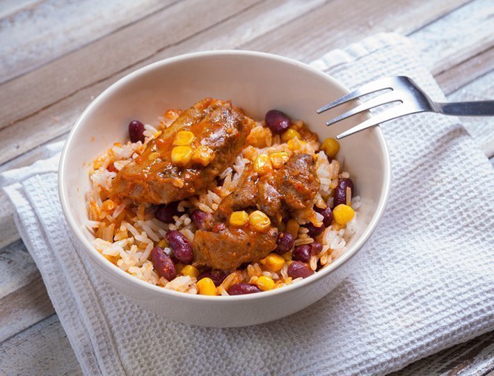 Recette de Chili con carne au poulet, Maître CoQ