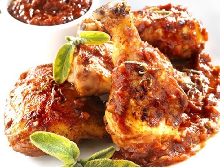 Poulet mariné tomate et sauge, Maître CoQ.