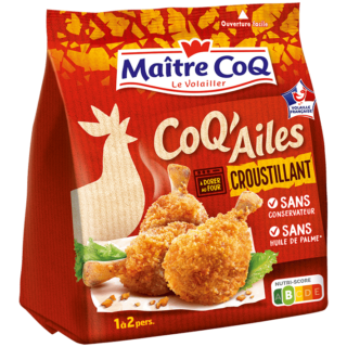 CoQ'Ailes croustillant en sachet de 250 g