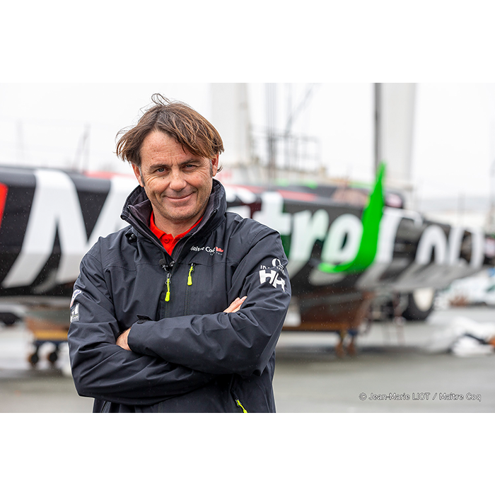 Yannick Bestaven et le Maître CoQ IV