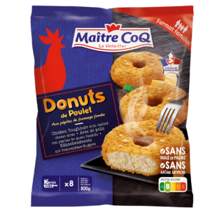 Donuts de poulet aux pépites de fromage fondu Maître CoQ