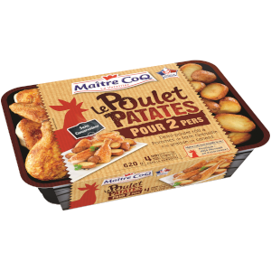 Le poulet patates pour 2 personnes